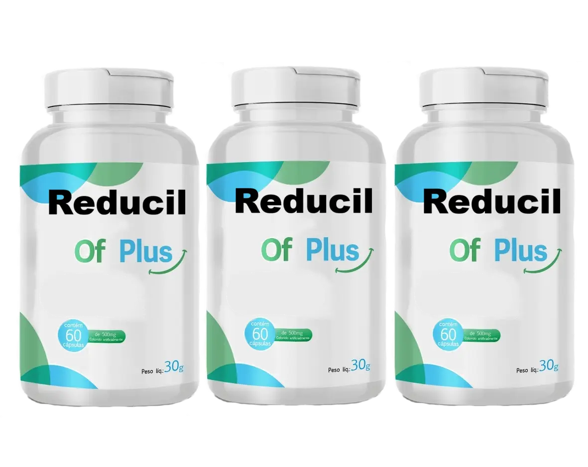 Kit 3 Potes Reducil Of plus